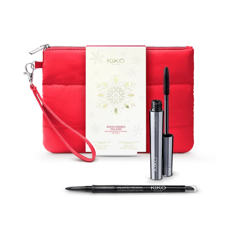 Набір для макіяжу очей Snow-Kissed Holiday Skiglam Black Duo Eyes Gift Set KIKO MILANO KC000001177001B модель KC000001177001B Фото