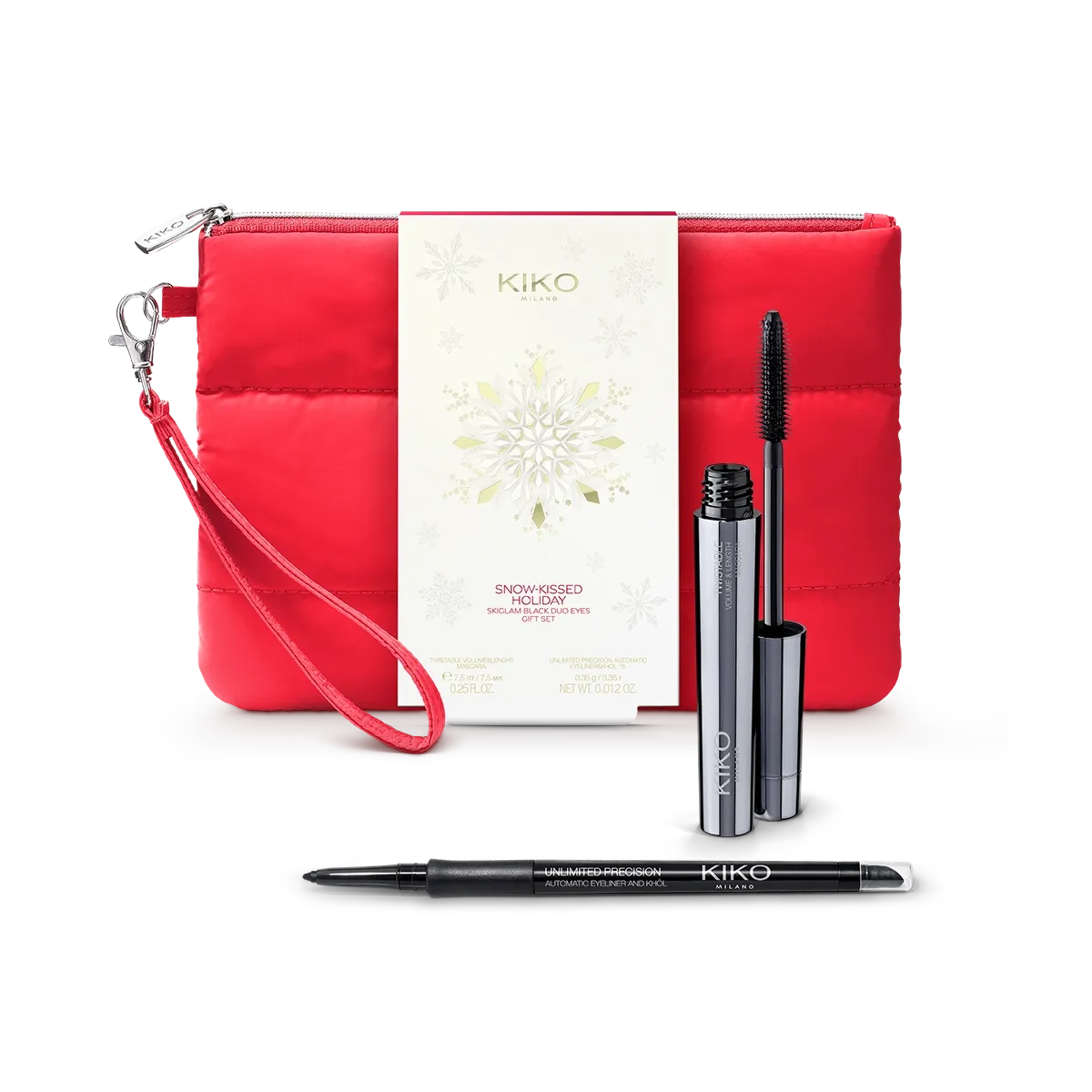 Набір для макіяжу очей Snow-Kissed Holiday Skiglam Black Duo Eyes Gift Set KIKO MILANO KC000001177001B модель KC000001177001B Фото 1