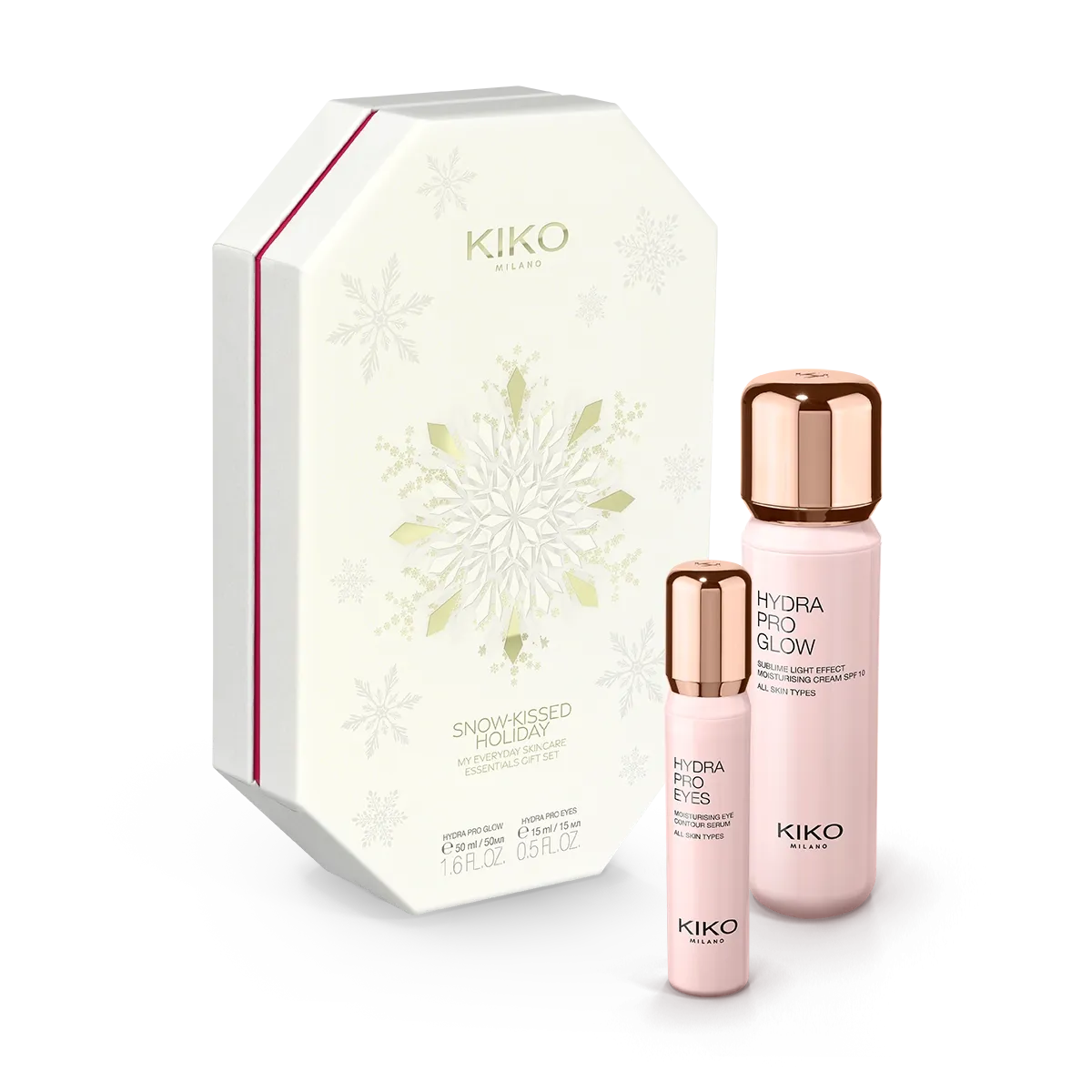 Набір для догляду за обличчям Snow-Kissed Holiday My Everyday Skincare Essentialts Gift Set KIKO MILANO KC000001179001B модель KC000001179001B Фото 1
