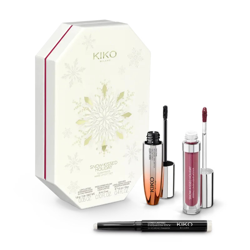 Набір для макіяжу Snow-Kissed Holiday Glam-Faves Make Up Gift Set KIKO MILANO модель KC000001185001B