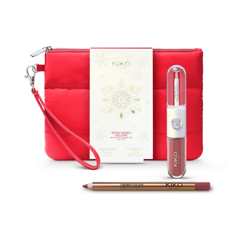 Набір для макіяжу губ Snow-Kissed Holiday My Perfect Combo Lips Gift Set KIKO MILANO модель KC000001181002B Фото
