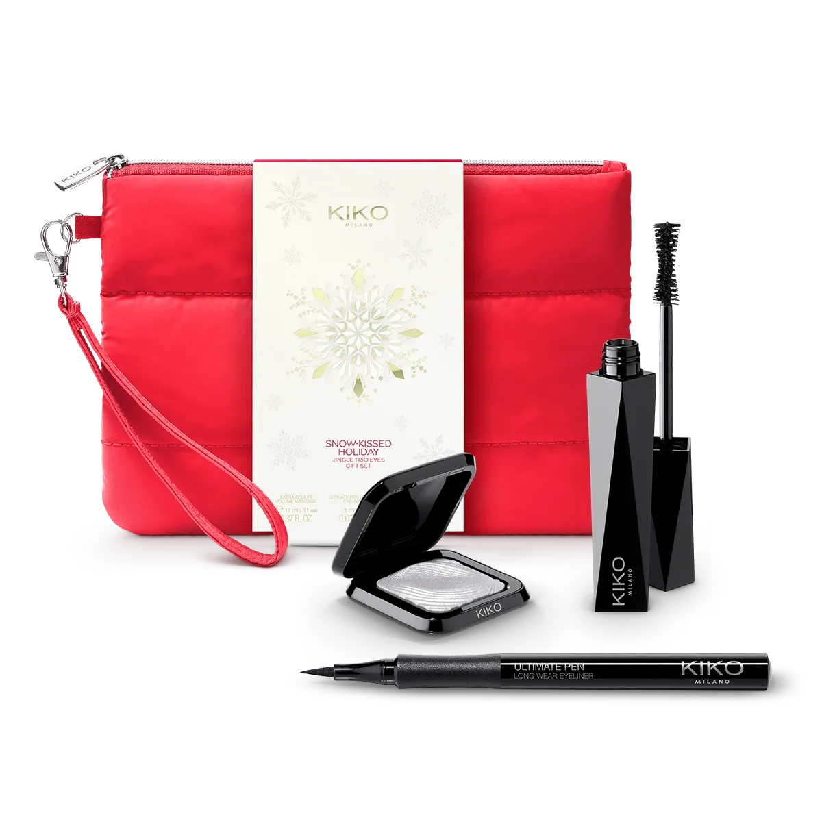 Набір для макіяжу очей Snow-Kissed Holiday Jingle Trio Eyes Gift Set KIKO MILANO модель KC000001182001B Фото