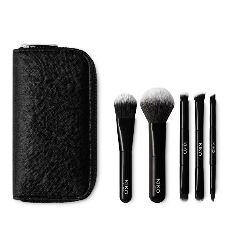 Набір пензлів для подорожі Travel Brush Set KIKO MILANO модель KM0050103100044