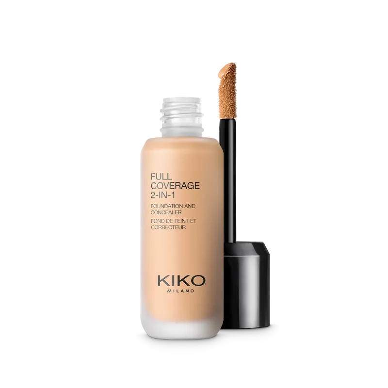 Тональна основа&консилер 2в1 Full Coverage 2-In-1 Foundation & Concealer KIKO MILANO модель KM000000535008B