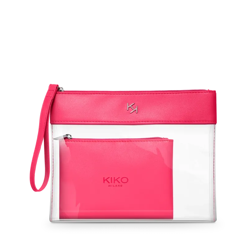 Прозора косметичка Transparent Beauty Case 02 KIKO MILANO модель KA000000019002B