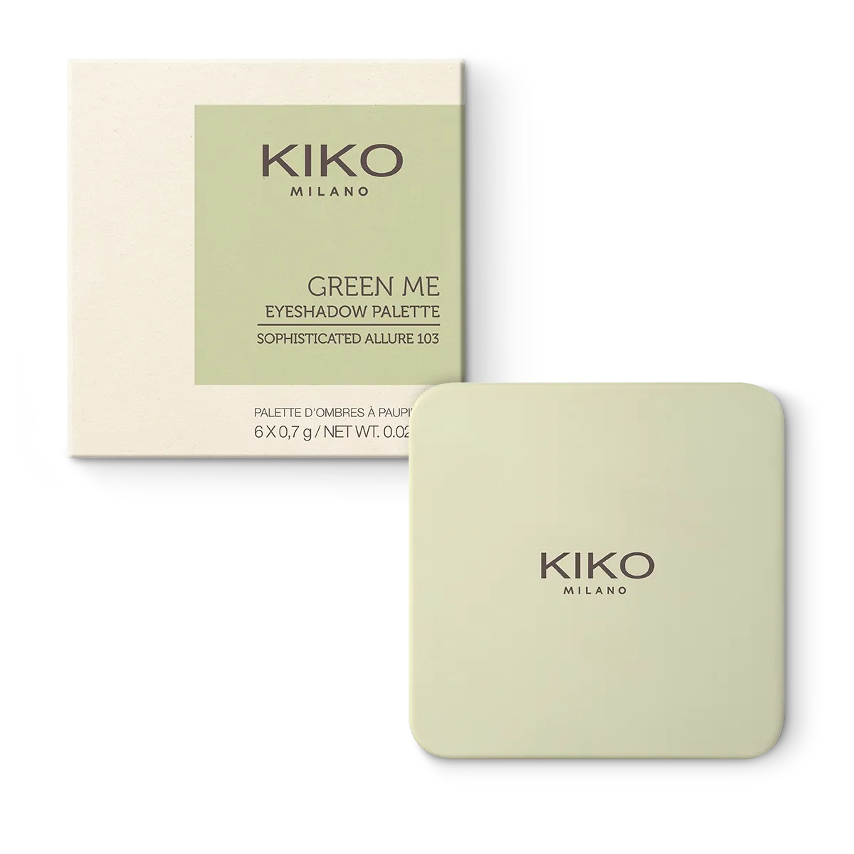 Палетка тіней GREEN ME KIKO MILANO KM000000060103B модель KM000000060103B Фото 3