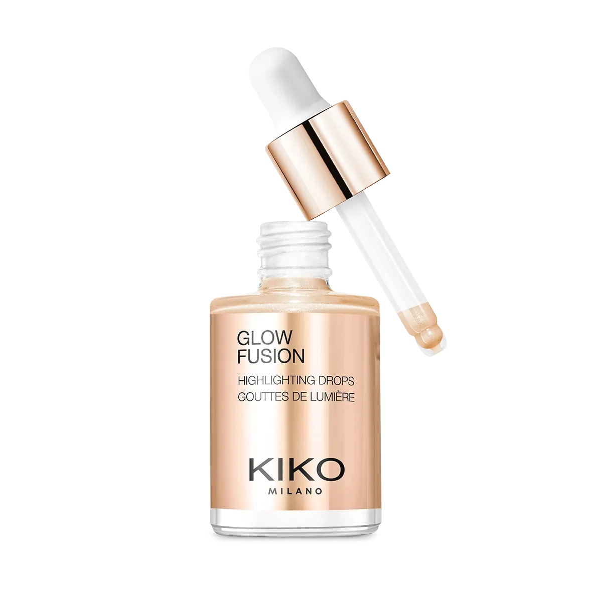 Рідкий хайлайтер Glow Fusion Highlighting Drops KIKO MILANO модель KM000000429003B Фото