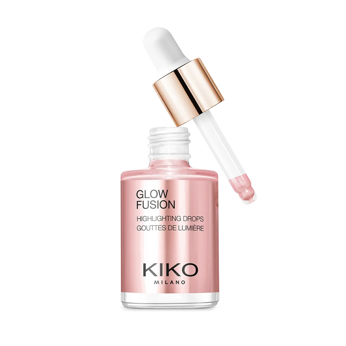 Рідкий хайлайтер Glow Fusion Highlighting Drops KIKO MILANO модель KM000000825001B Фото