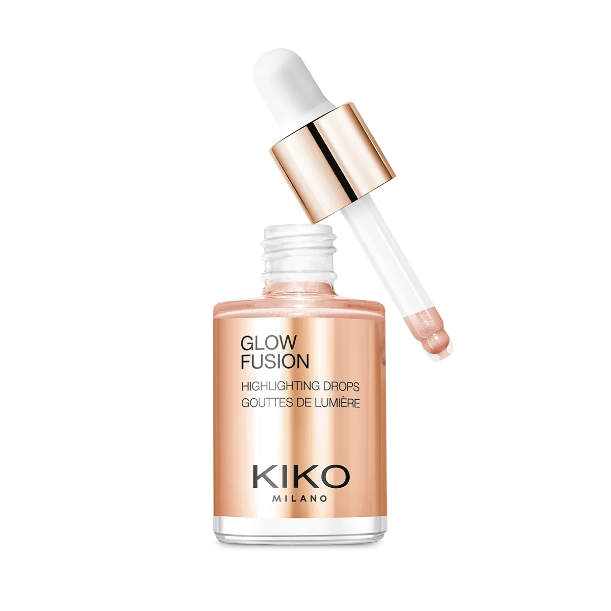 Рідкий хайлайтер Glow Fusion Highlighting Drops KIKO MILANO модель KM000000825002B Фото