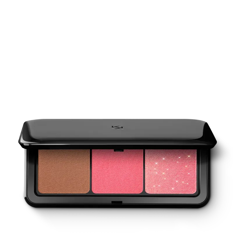 Рум'яна & бронзер Multi Finish Trio Blush & Bronzer Palette KIKO MILANO модель KM000000432003B