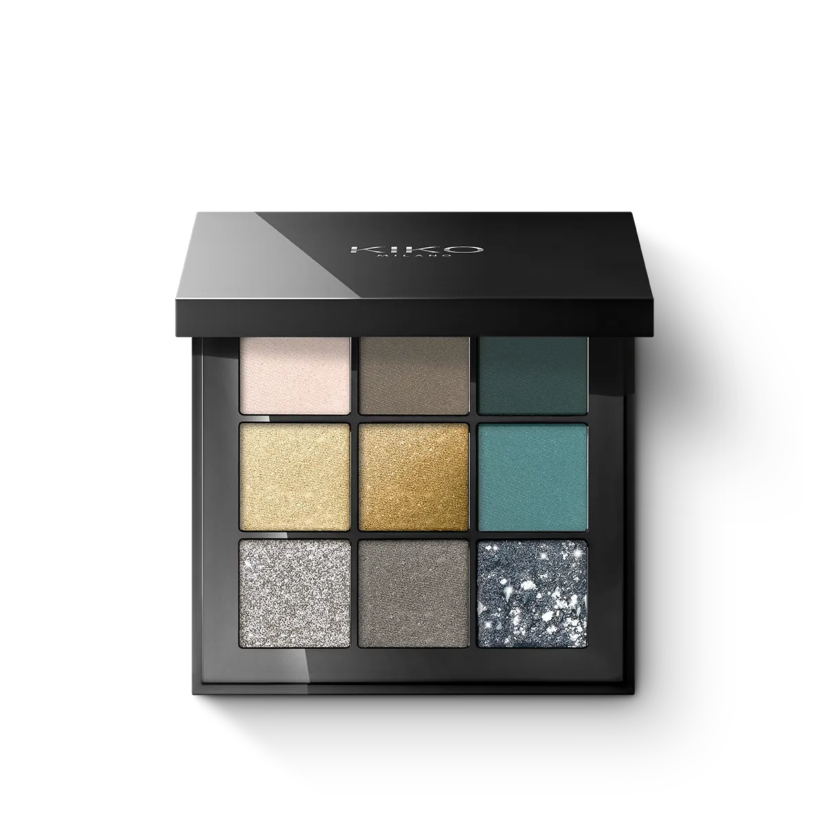 Палетка тіней Glamour Multi Finish Eyeshadow Palette KIKO MILANO KM000000200006B модель KM000000200006B Фото 1