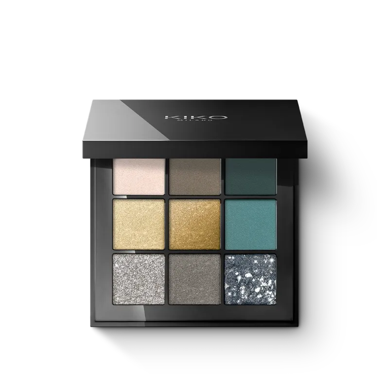 Палетка тіней Glamour Multi Finish Eyeshadow Palette KIKO MILANO KM000000200006B модель KM000000200006B Фото