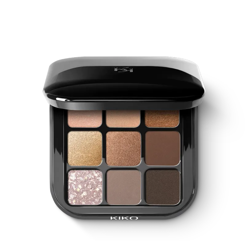 Палетка тіней Glamour Multi Finish Eyeshadow Palette KIKO MILANO модель KM000000841001B