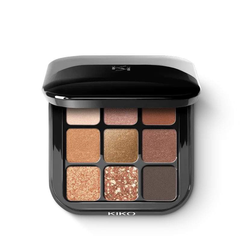 Палетка тіней Glamour Multi Finish Eyeshadow Palette KIKO MILANO KM000000841002B модель KM000000841002B Фото