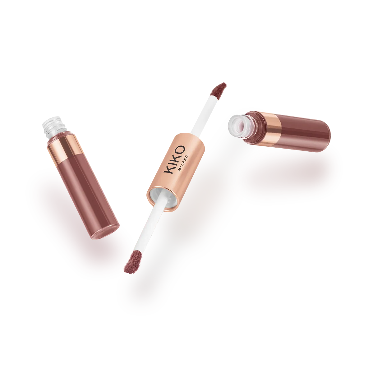 Подвійна рідка помада для губ Matte & Shiny Duo Liquid Lip Colour KIKO MILANO KM000000351003B модель KM000000351003B Фото 1