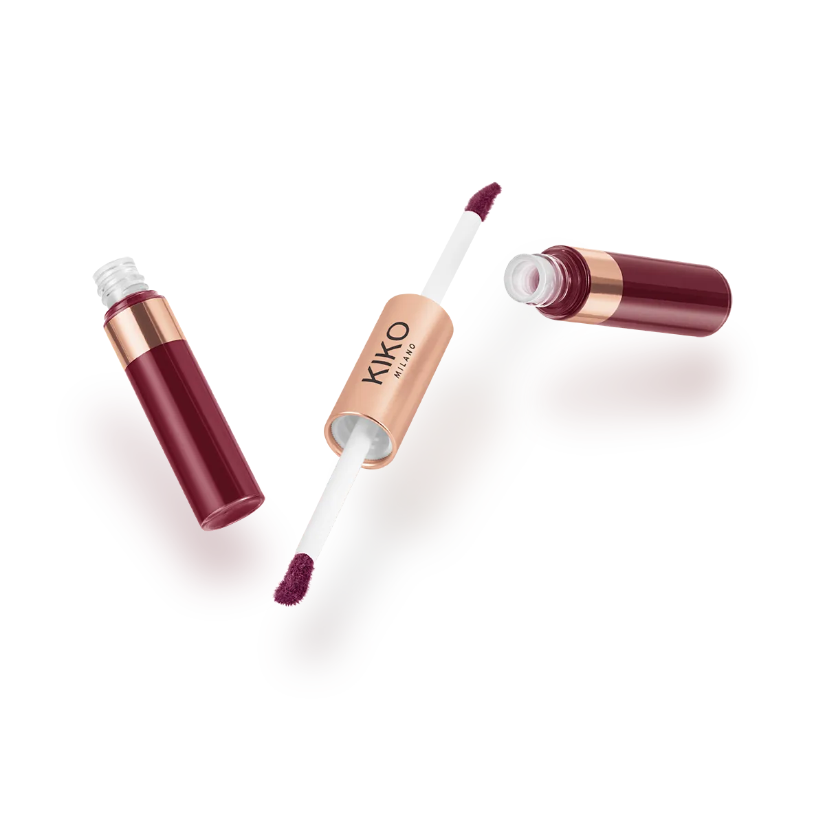 Подвійна рідка помада для губ Matte & Shiny Duo Liquid Lip Colour KIKO MILANO KM000000351001B модель KM000000351001B Фото 1