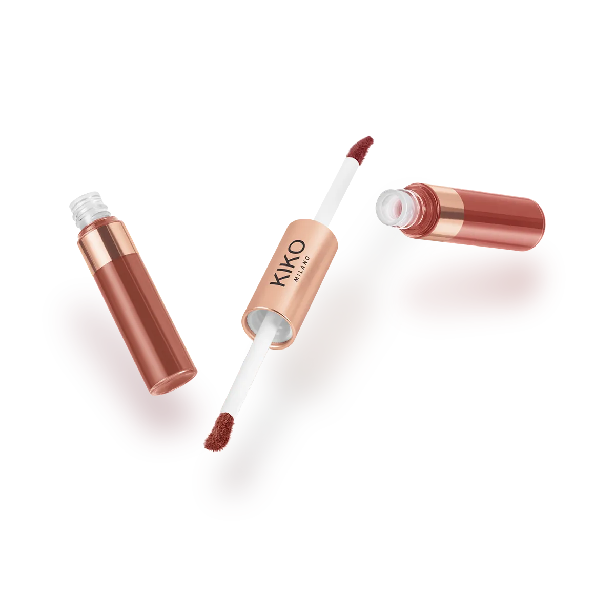 Подвійна рідка помада для губ Matte & Shiny Duo Liquid Lip Colour KIKO MILANO KM000000351004B модель KM000000351004B Фото 1