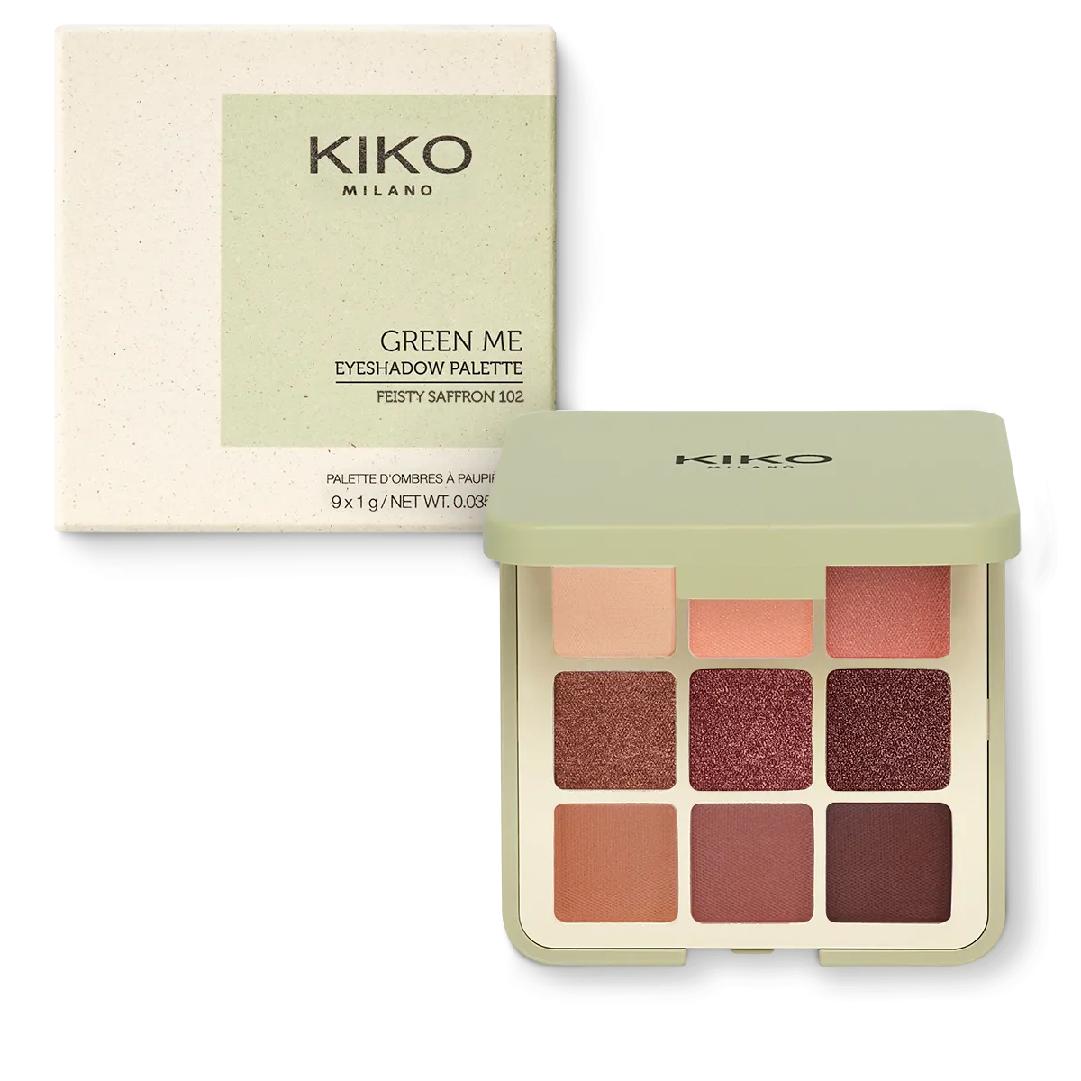 Палетка тіней GREEN ME KIKO MILANO KM000000361102B модель KM000000361102B Фото 3