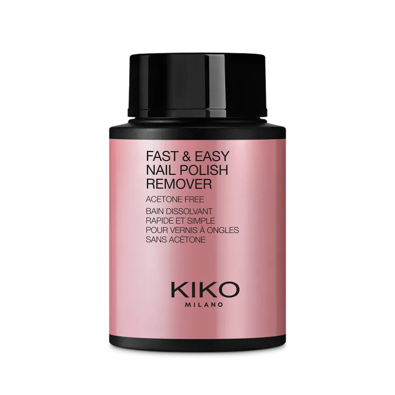 Засіб для зняття лаку Fast&Easy Nail Polish Remover Acetone Free KIKO MILANO модель KM000000330002B